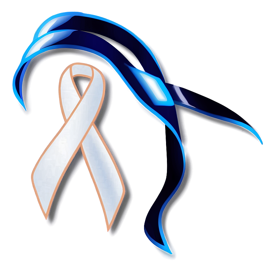 Lung Cancer Ribbon With Teardrop Png 45 PNG Image