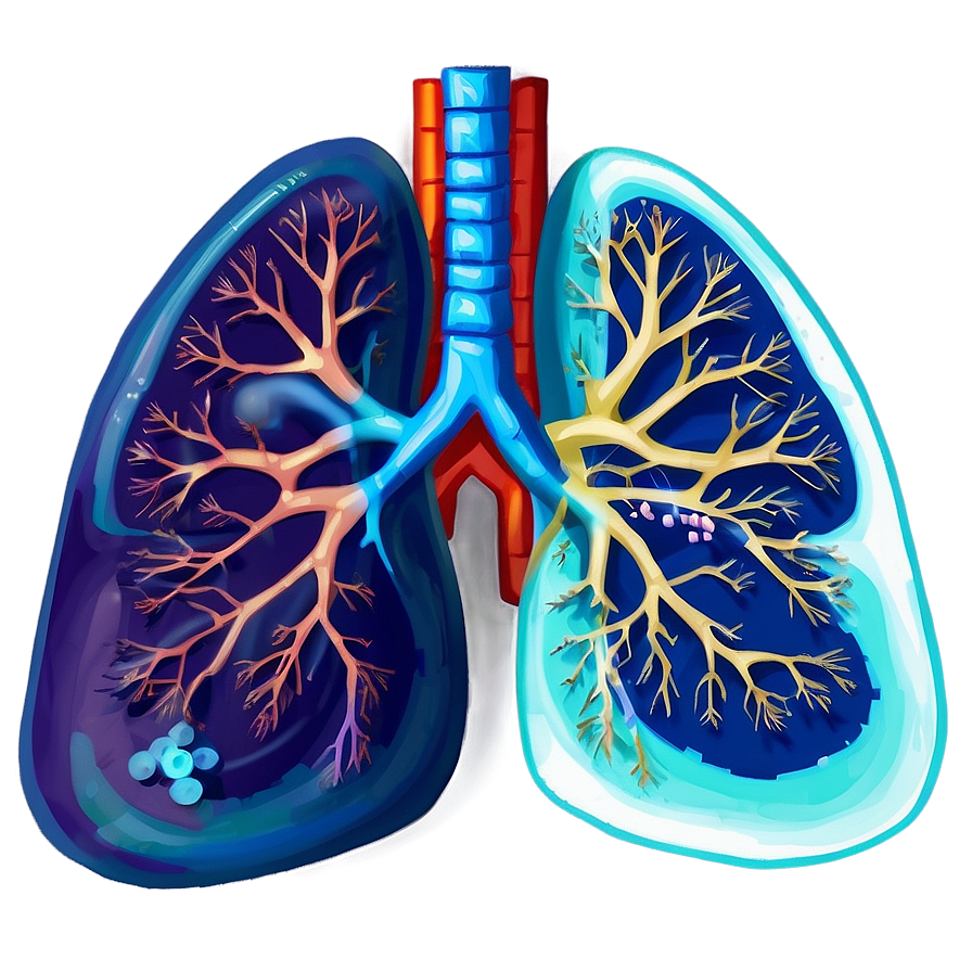 Lungs With Medical Tools Png 29 PNG Image