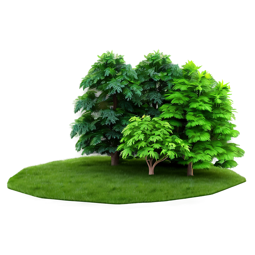 Lush Green Forest Png 17 PNG Image