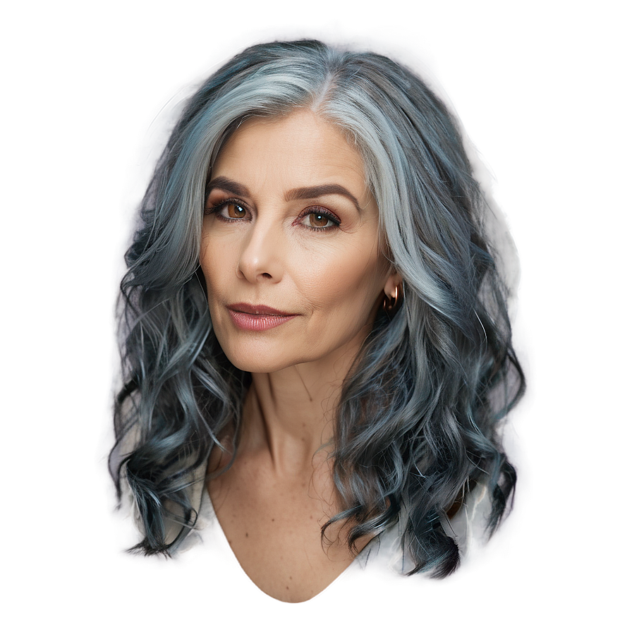 Lush Grey Hair Png 43 PNG Image