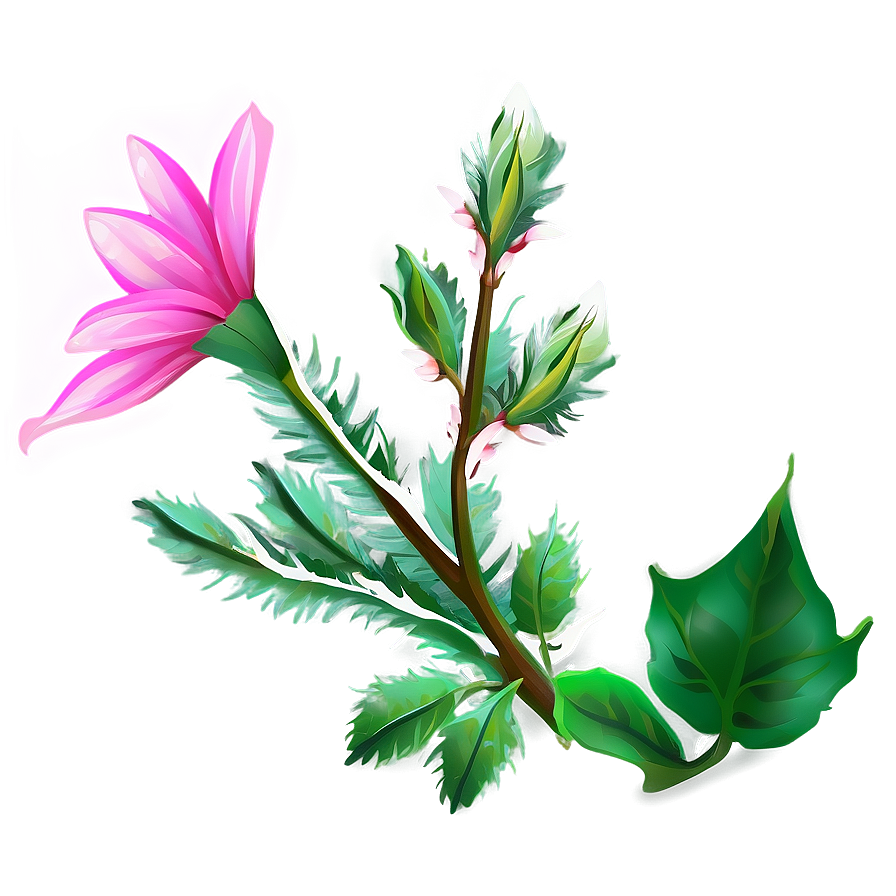 Lush Pink Flower Png Vgy77 PNG Image