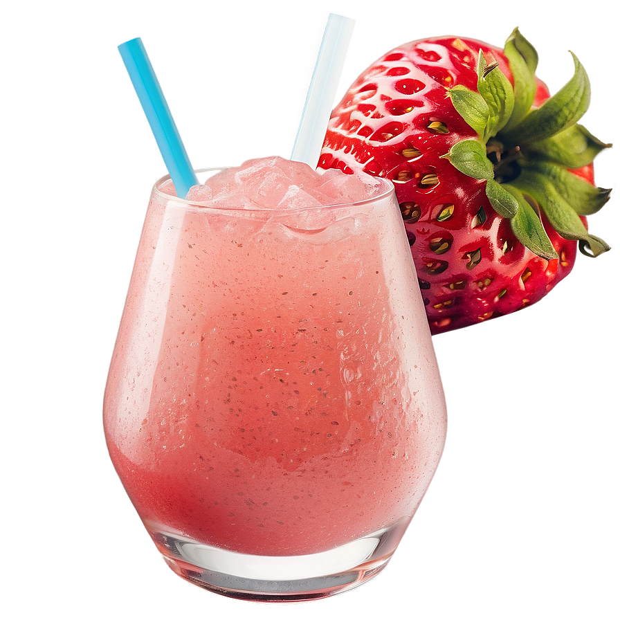 Lush Strawberry Daiquiri Png Mbk14 PNG Image