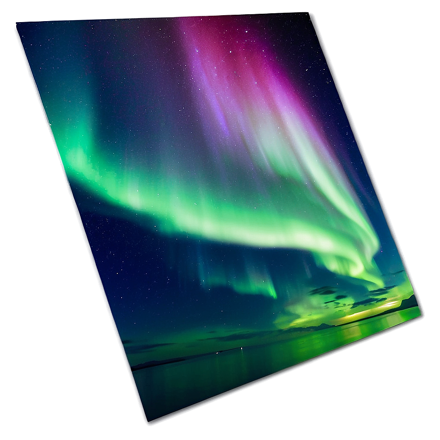 Lustrous Aurora Sky Phenomenon Png Dcd PNG Image