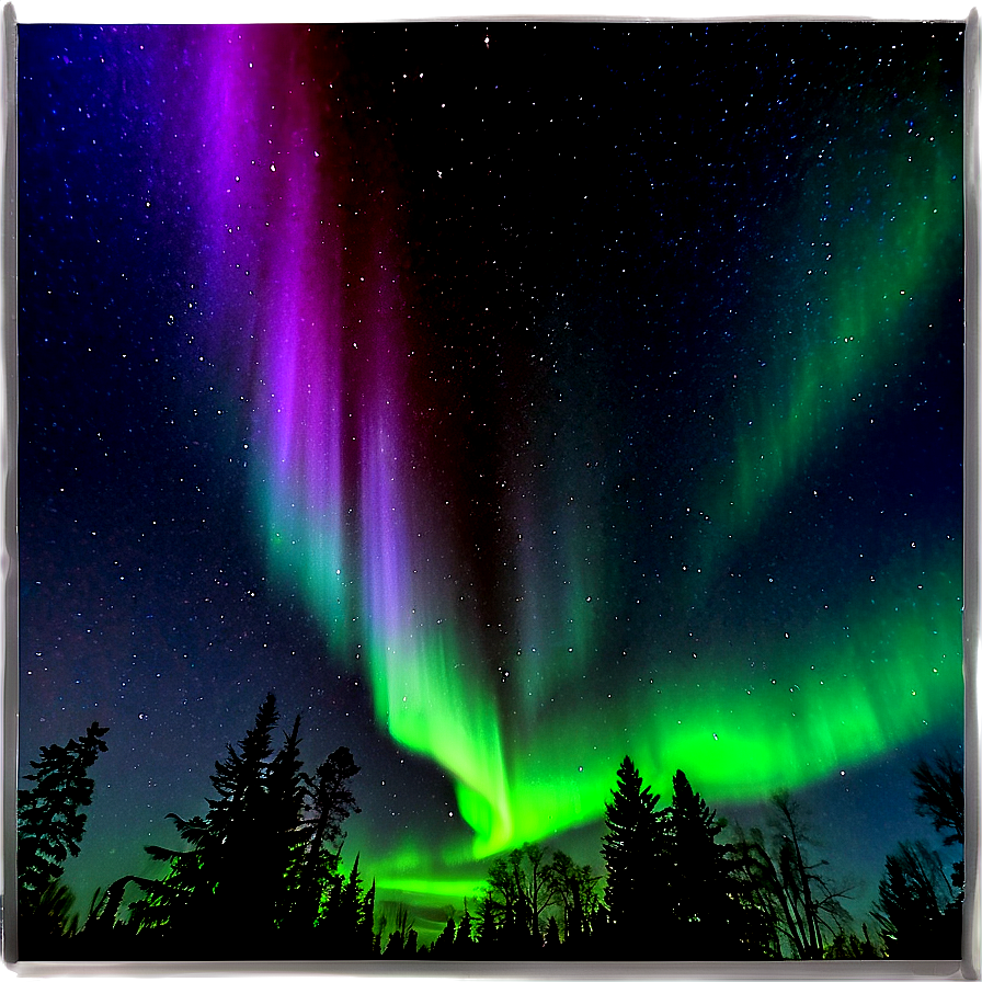 Lustrous Aurora Sky Phenomenon Png Opy83 PNG Image