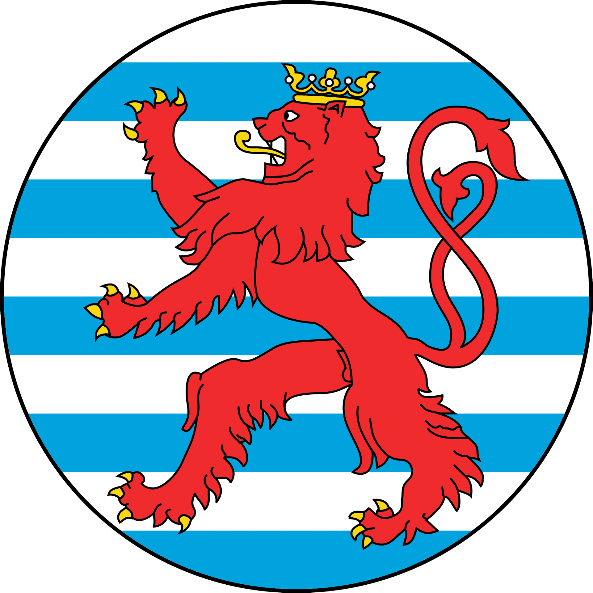 Luxembourg_ Coat_of_ Arms PNG Image