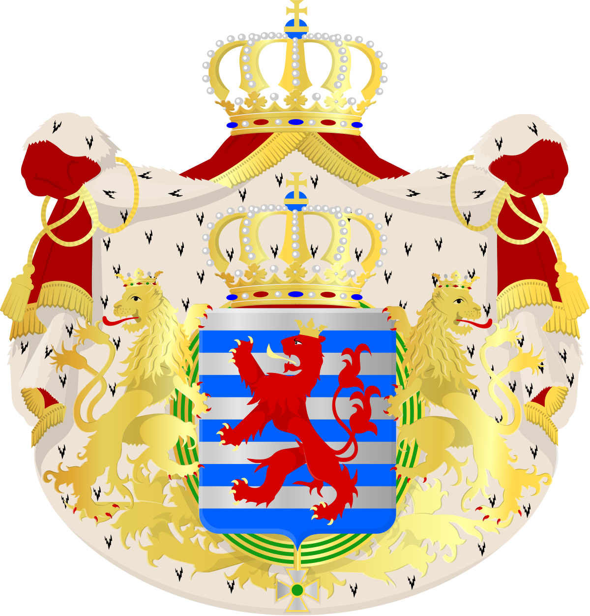 Luxembourg_ Coat_of_ Arms PNG Image