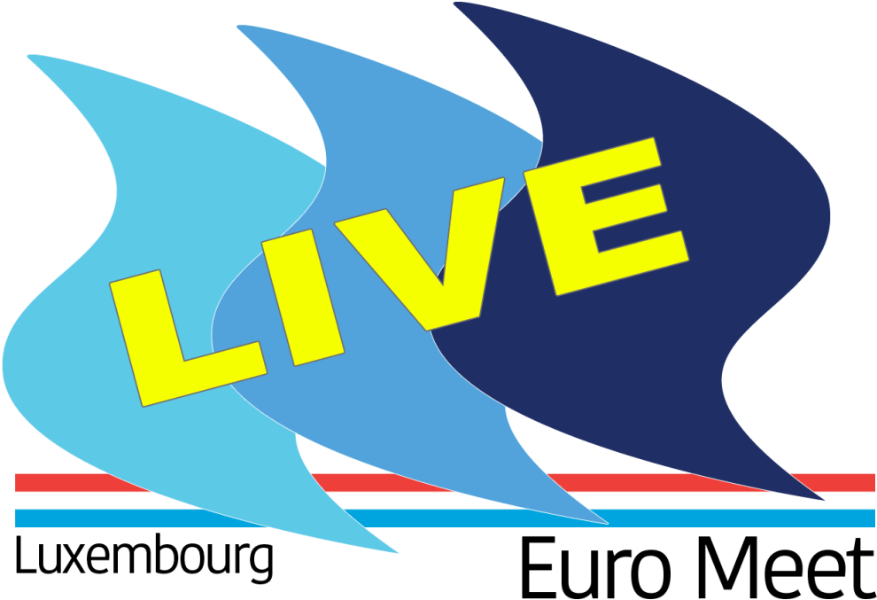 Luxembourg Euro Meet Live Event Logo PNG Image