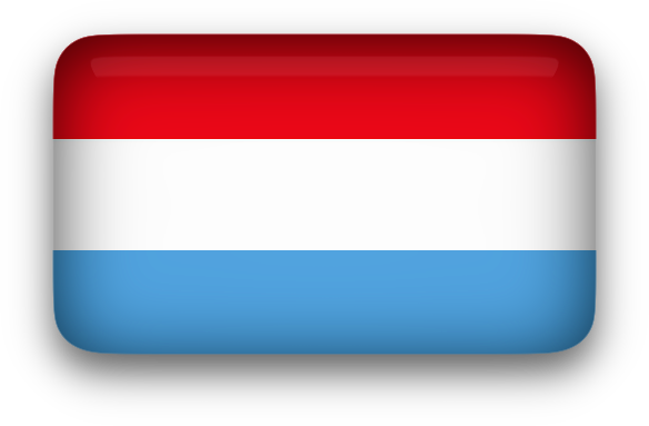 Luxembourg Flag Graphic PNG Image