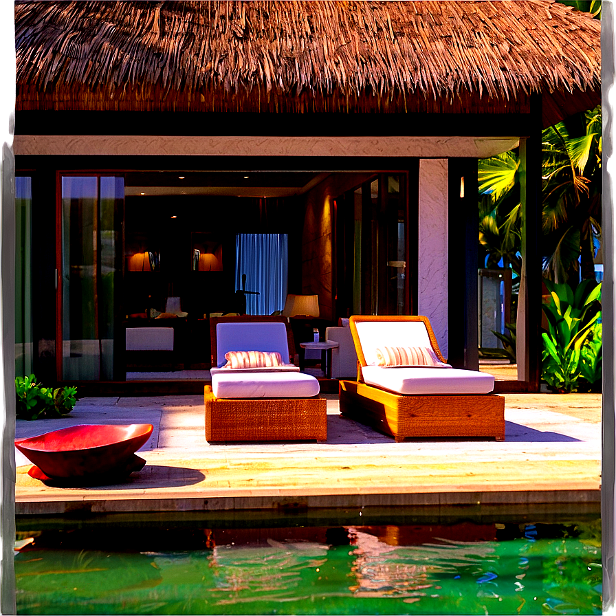 Luxurious Beachfront Villa Png Dcg43 PNG Image