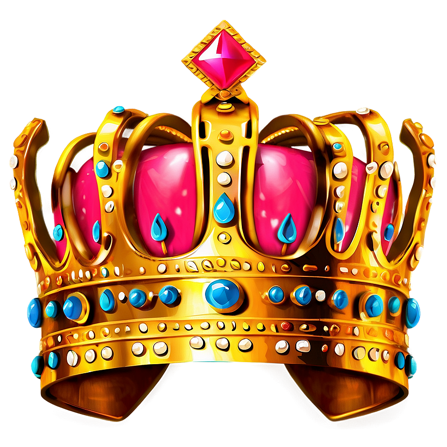 Luxurious Golden Crown Png 73 PNG Image