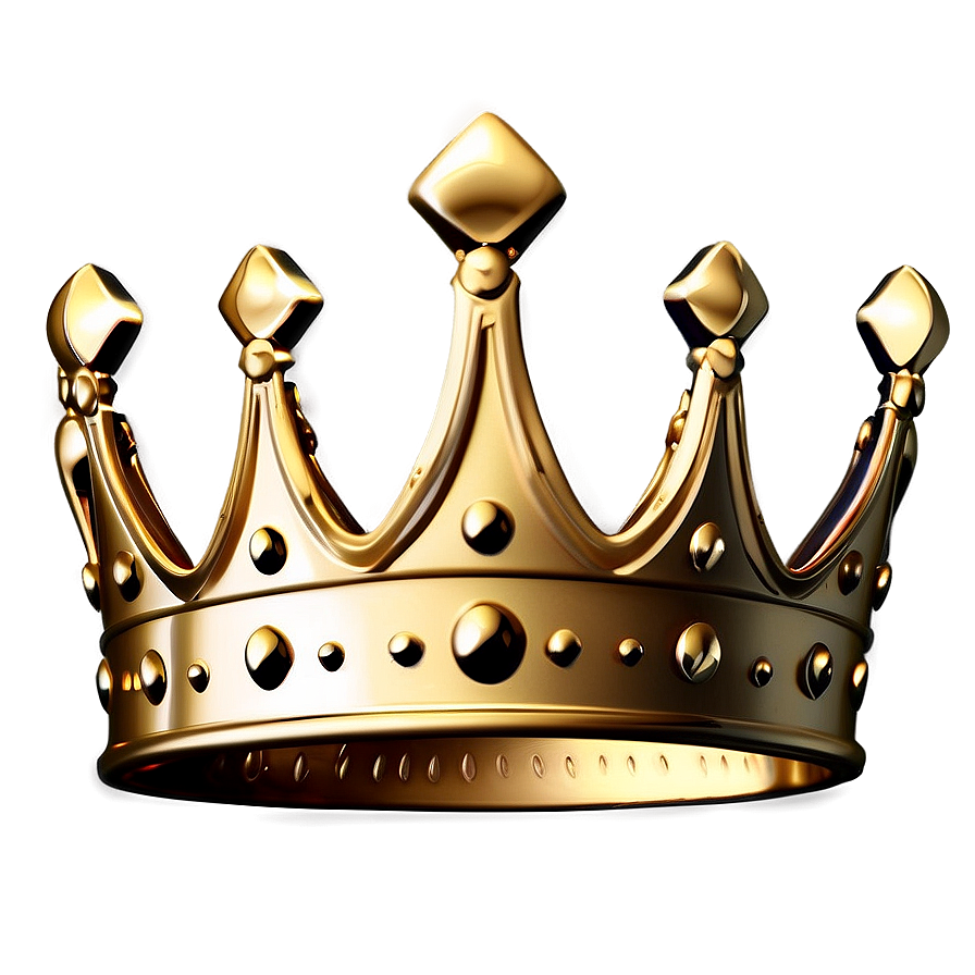 Luxurious Golden Crown Png Rym18 PNG Image