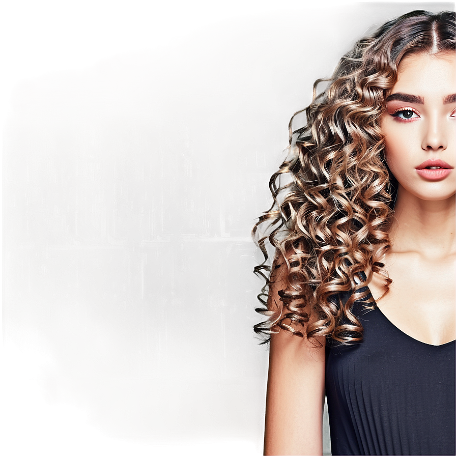 Luxurious Perm Hair Treatments Png Xmn96 PNG Image