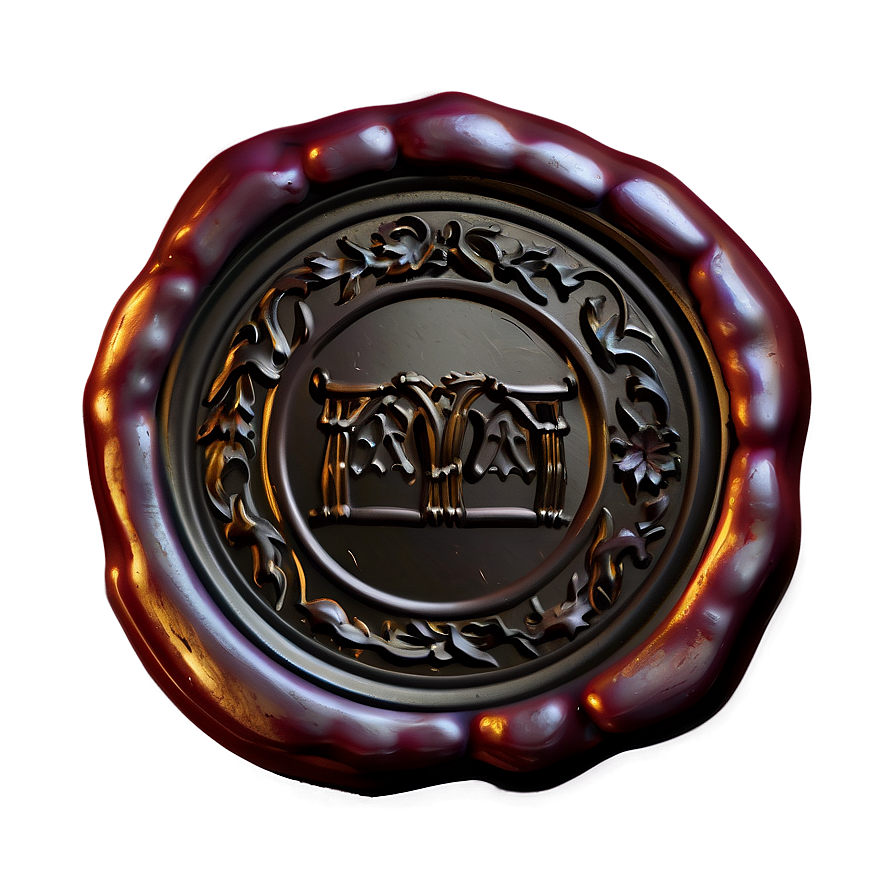 Luxurious Wax Seal Png Eyb PNG Image