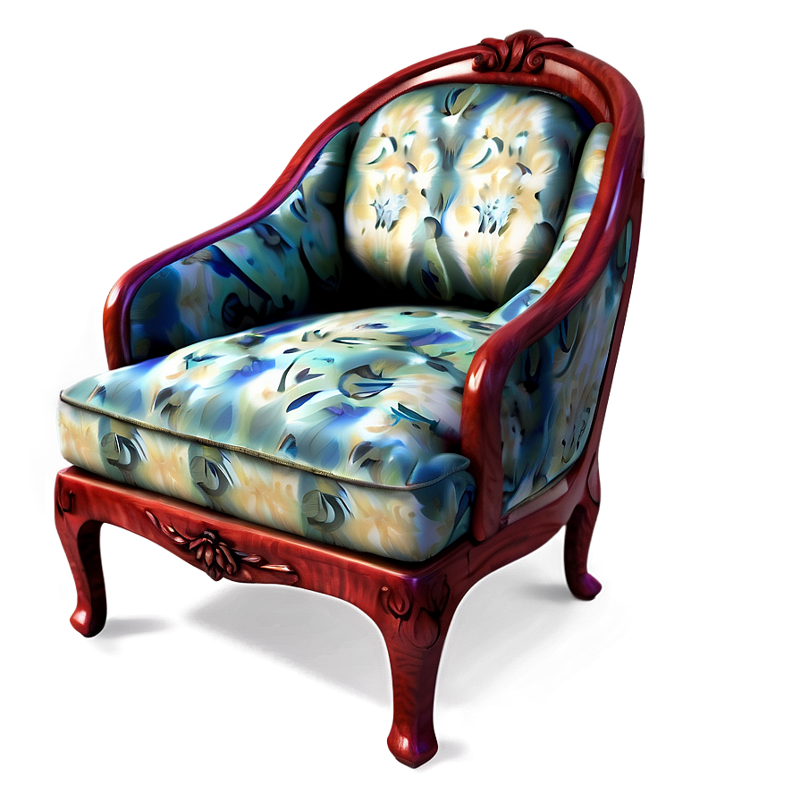 Luxury Armchair Model Png 06262024 PNG Image