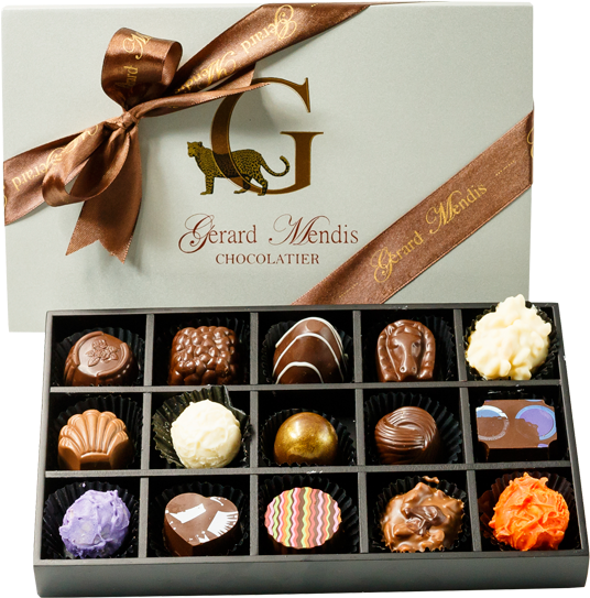 Luxury Assorted Chocolates Box PNG Image