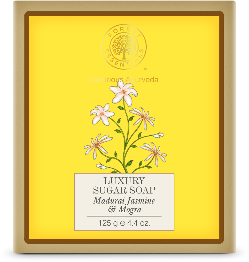 Luxury Ayurveda Sugar Soap Packaging PNG Image