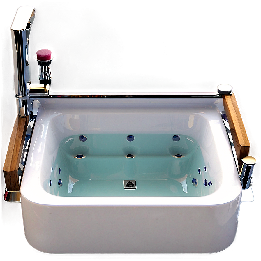 Luxury Bath Caddy Setup Png 06112024 PNG Image