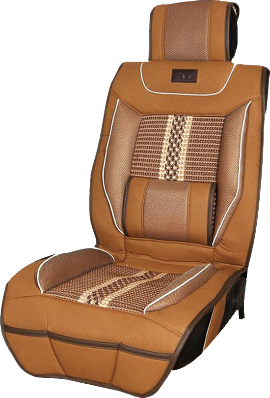 Luxury Brown Car Seat PNG Image