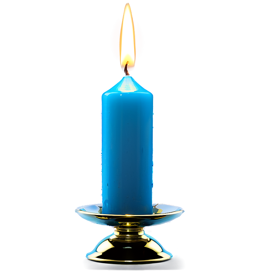 Luxury Candle Png Fbw PNG Image