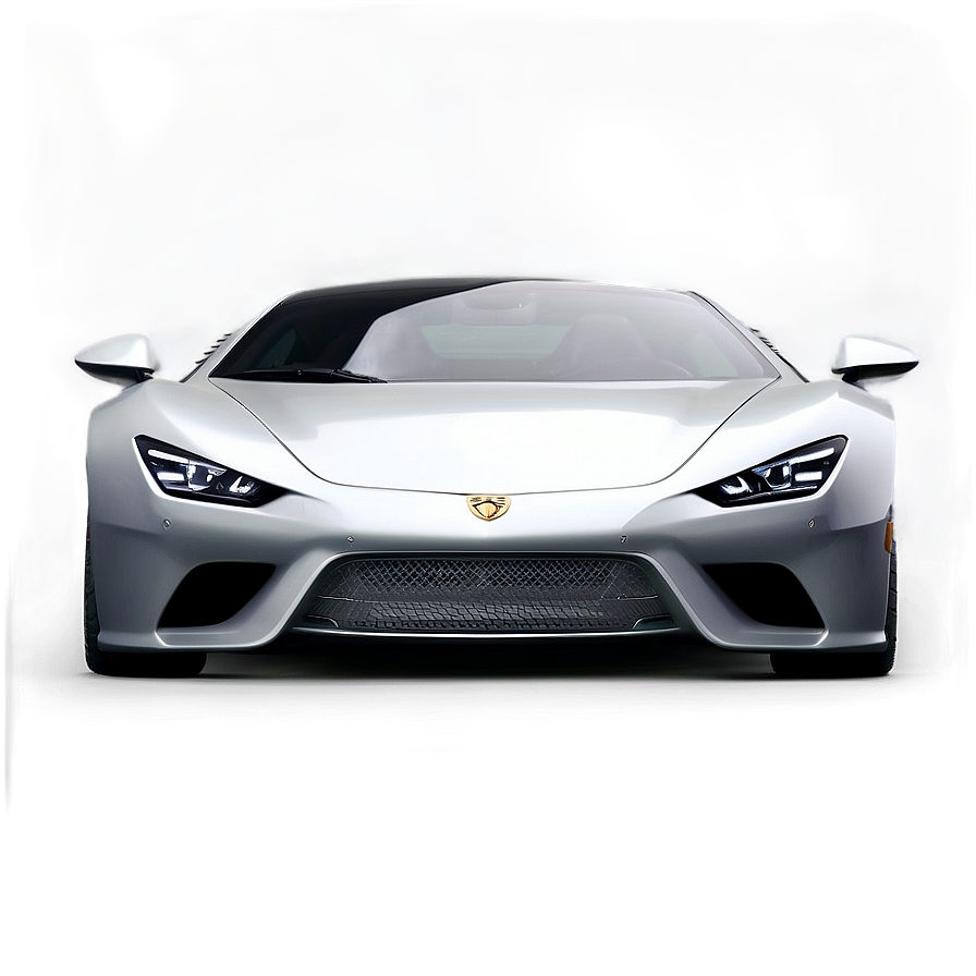 Luxury Car Front View Png Nru PNG Image