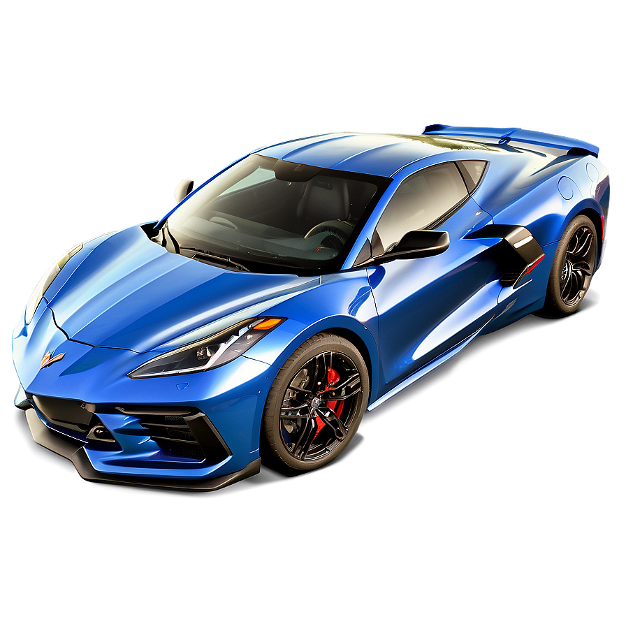 Luxury Corvette C8 Vehicle Png Etb PNG Image