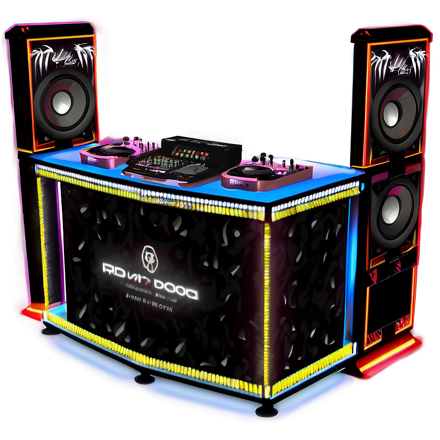 Luxury Dj Booth Png 06132024 PNG Image