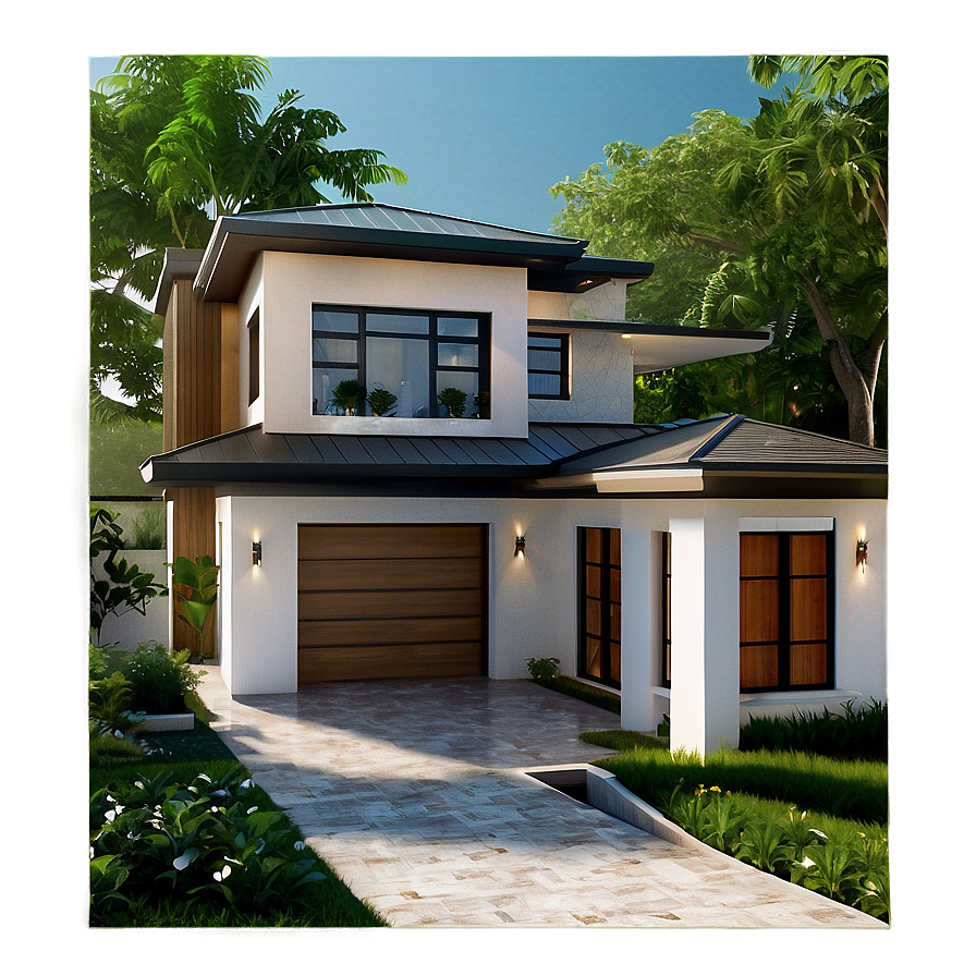 Luxury Driveway Aesthetics Png Ksg PNG Image