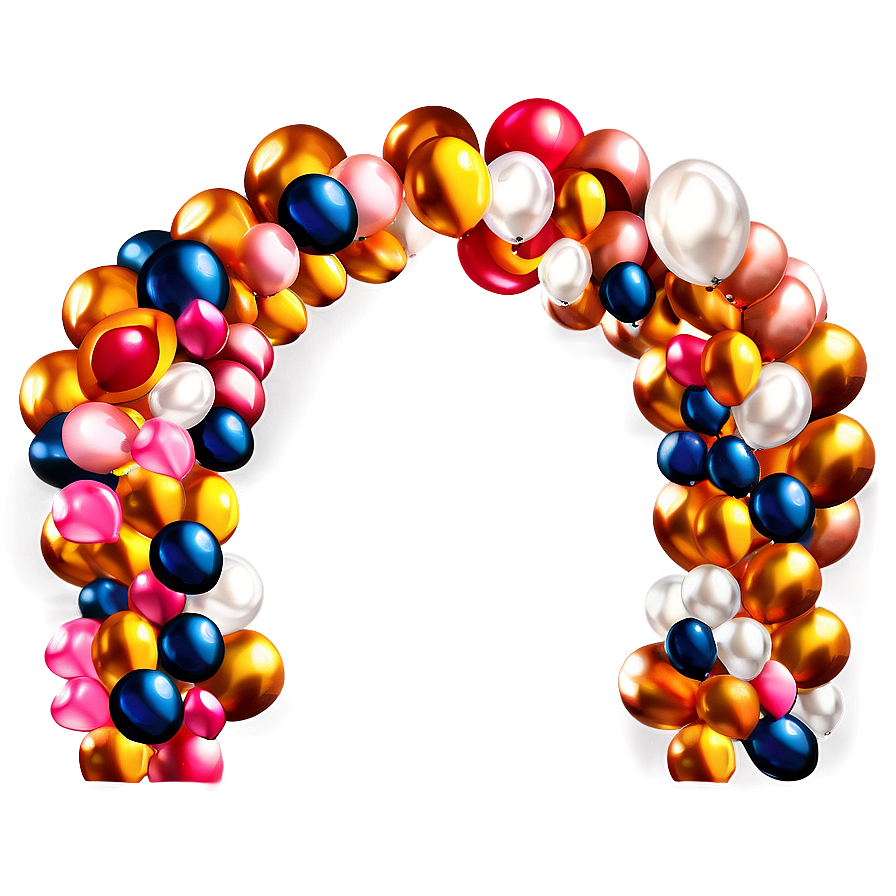 Luxury Event Balloon Garland Png Faq1 PNG Image