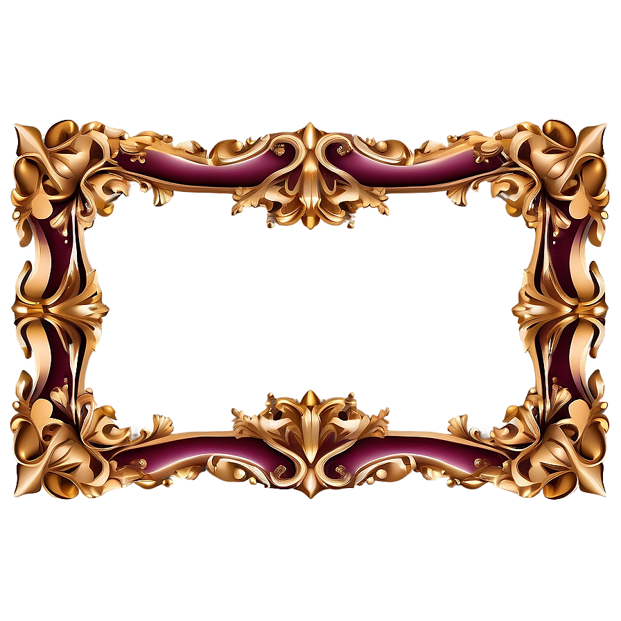 Luxury Frame Template Png 41 PNG Image