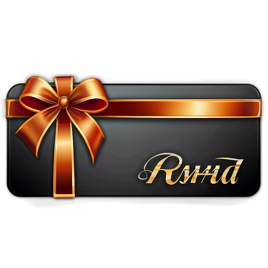 Luxury Gift Card Png Adq40 PNG Image