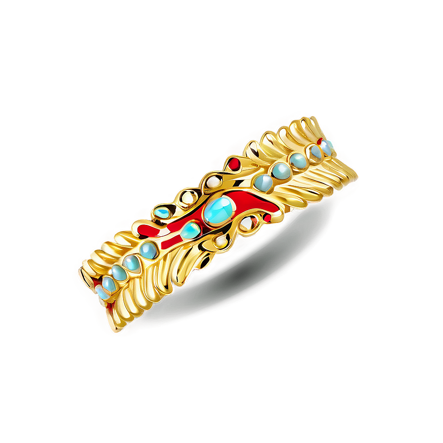 Luxury Gold Bracelet Design Png 16 PNG Image