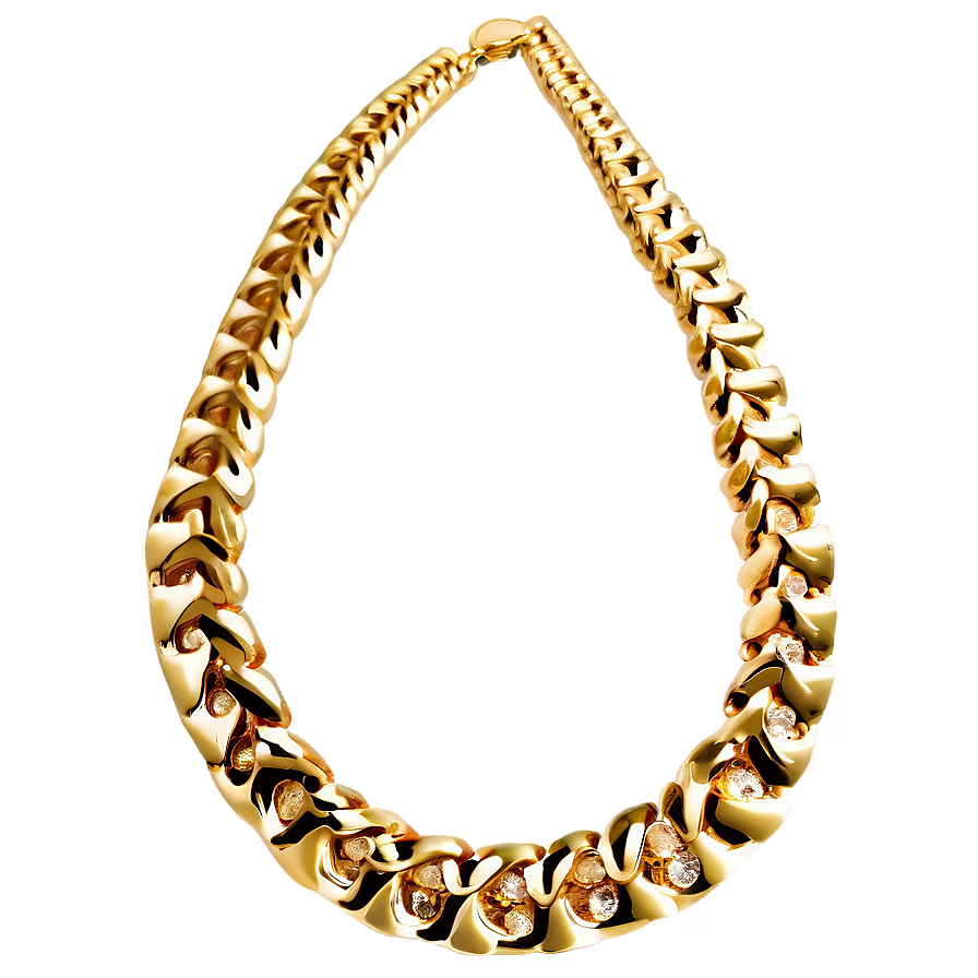 Luxury Gold Necklace Png 49 PNG Image