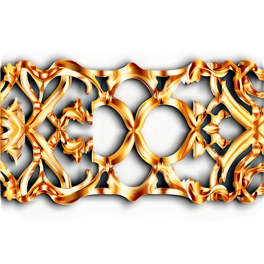 Luxury Gold Pattern Graphic Png Uti47 PNG Image