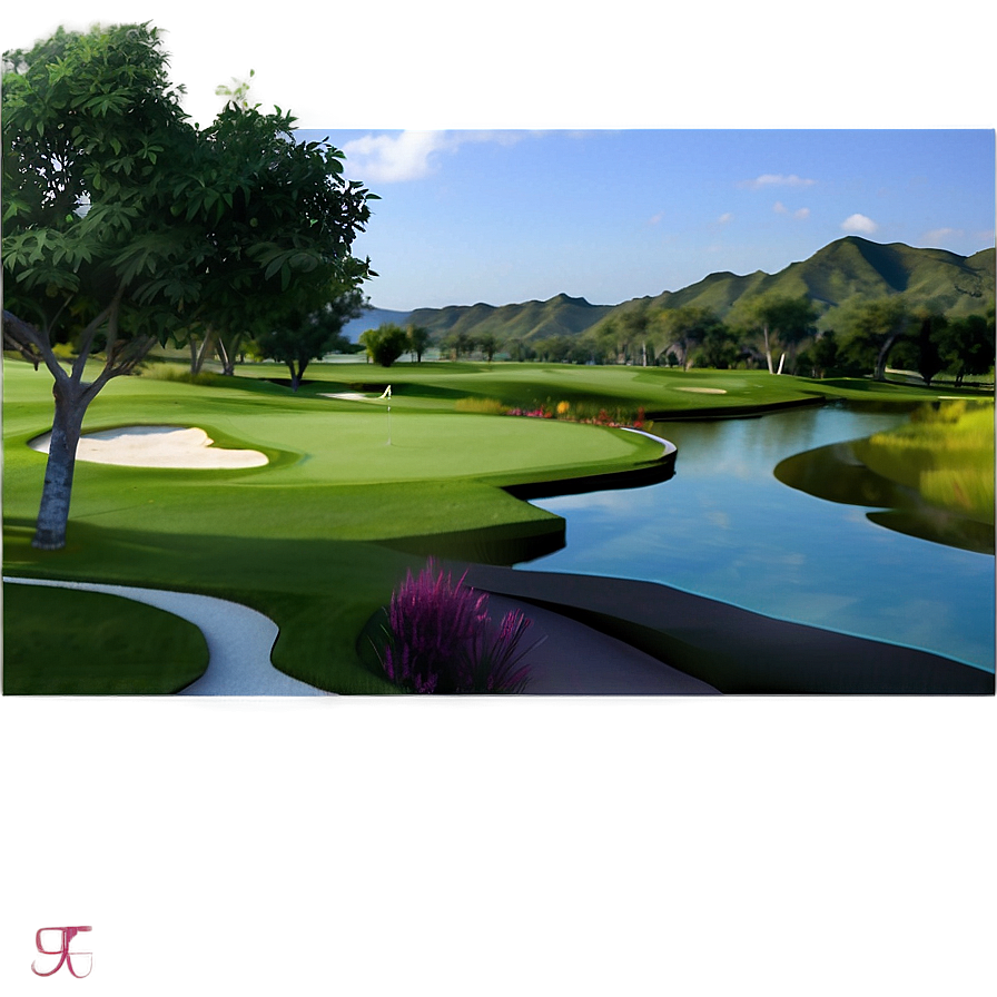 Luxury Golf Course Png 05212024 PNG Image