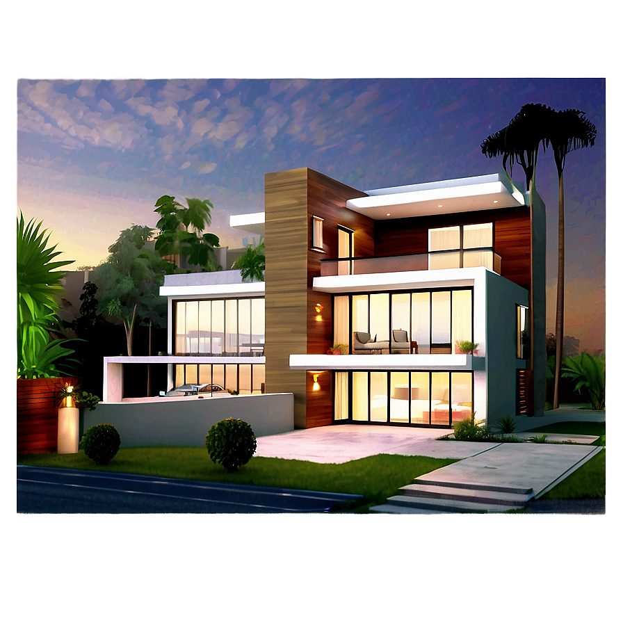 Luxury House Clipart Png 06122024 PNG Image