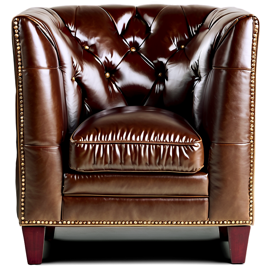 Luxury Leather Silla Png 06242024 PNG Image