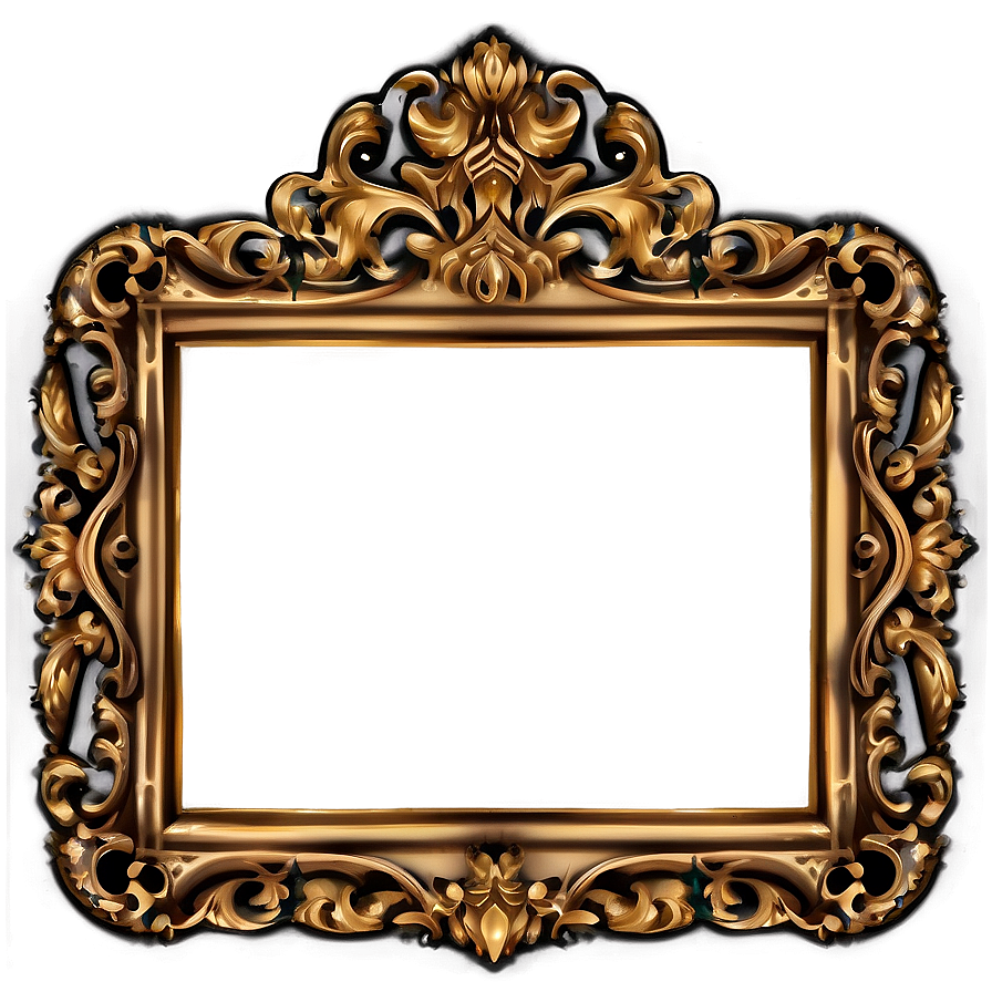 Luxury Ornate Frame Png Nna12 PNG Image