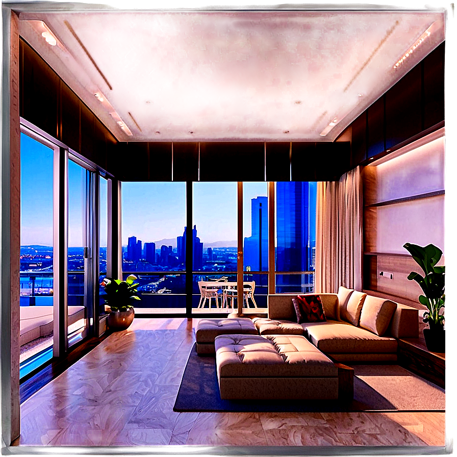 Luxury Penthouse View Png Ope10 PNG Image