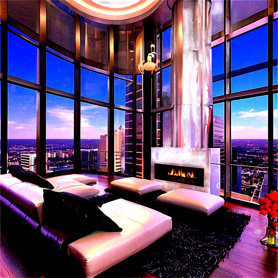 Luxury Penthouse View Png Sxj42 PNG Image