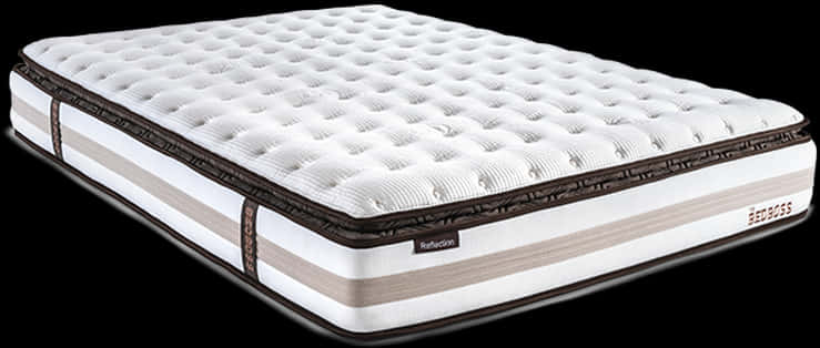 Luxury Pillow Top Mattress PNG Image