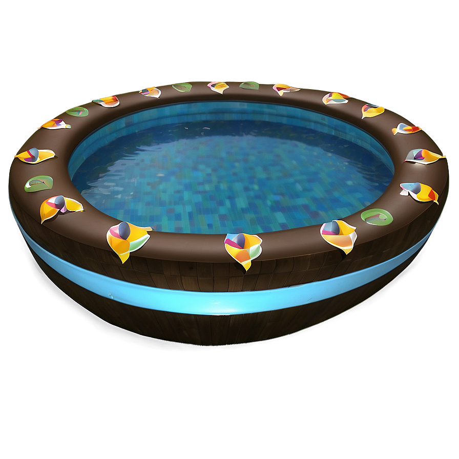 Luxury Pool Png Red PNG Image