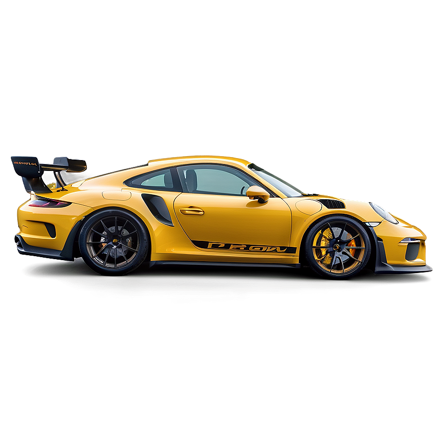 Luxury Porsche 911 Gt3 Rs Sports Car Png Uvm PNG Image