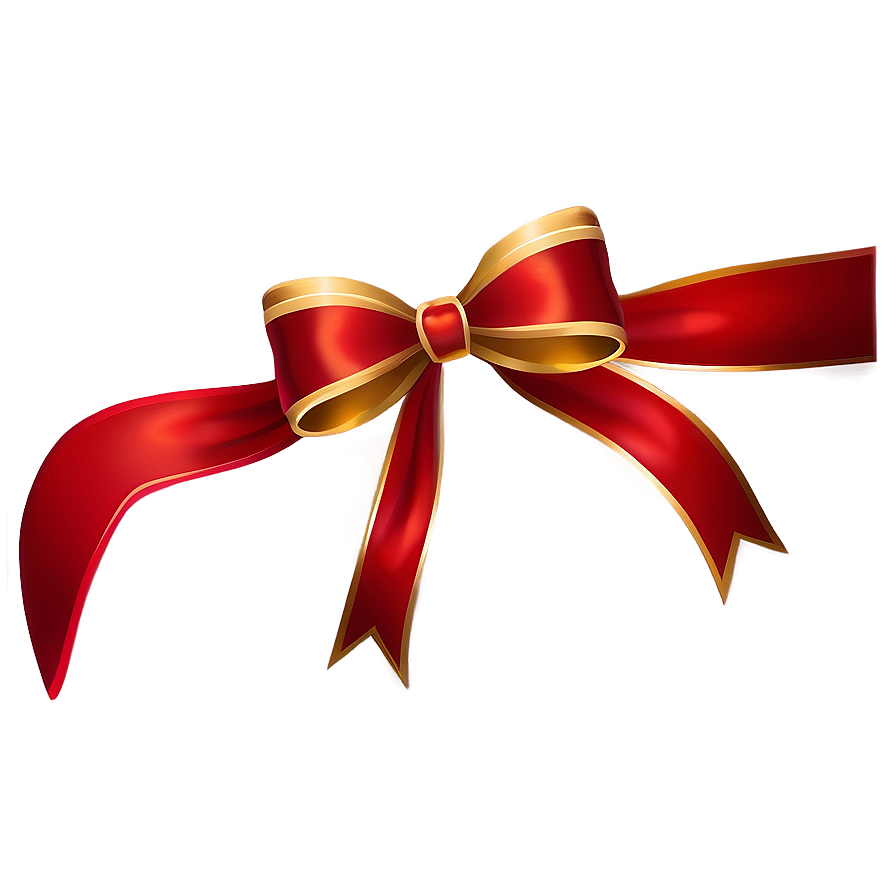 Luxury Red Bow Png 45 PNG Image