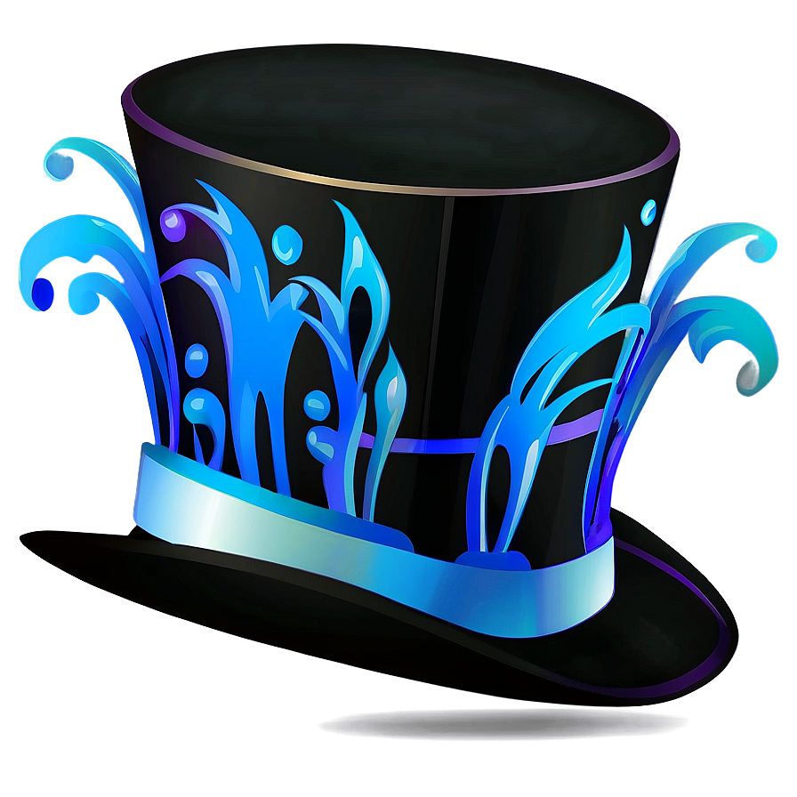 Luxury Silk Top Hat Png Hsg PNG Image