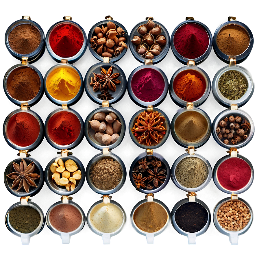 Luxury Spice Collection Png Mvt PNG Image