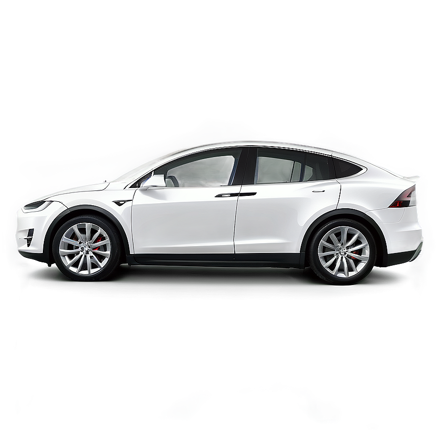 Luxury Tesla Model X Suv Png 3 PNG Image