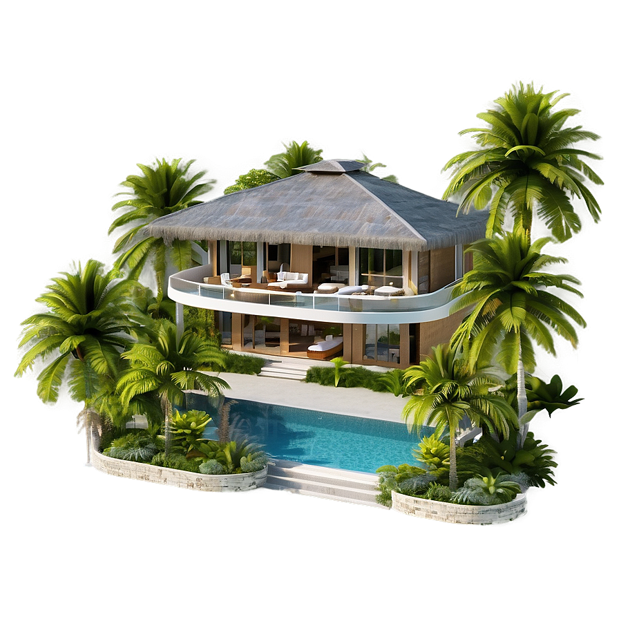 Luxury Villa Vacation Png Jpp PNG Image