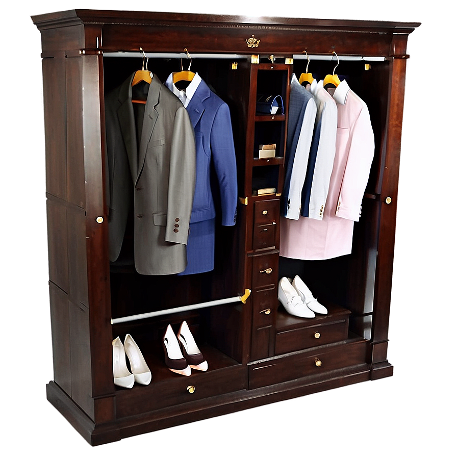 Luxury Wardrobe Setup Png 92 PNG Image