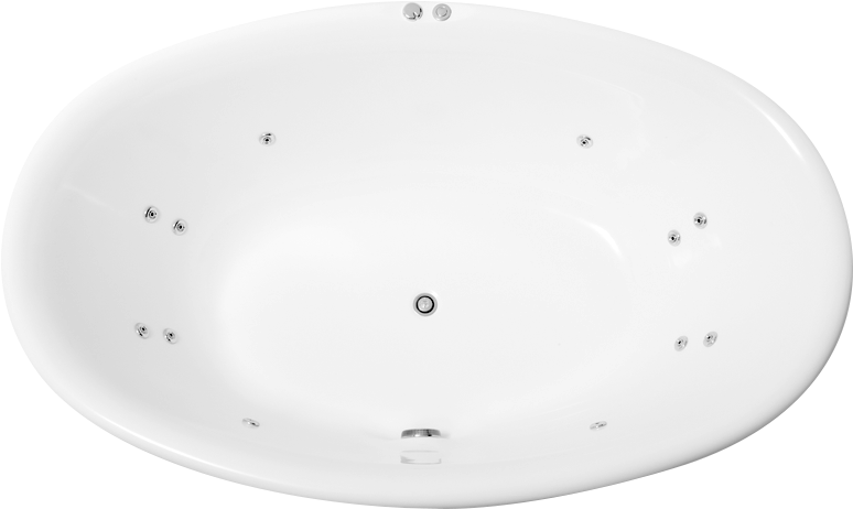 Luxury Whirlpool Bathtub Spa PNG Image