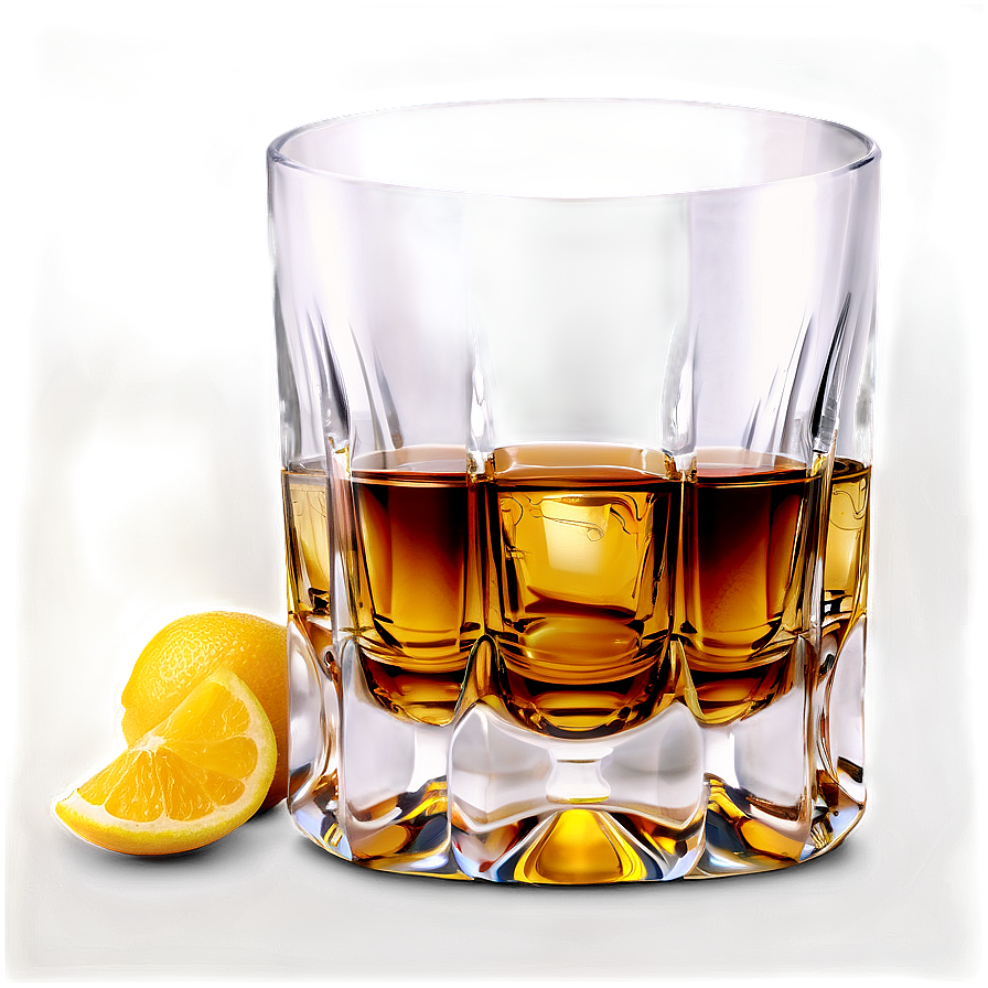 Luxury Whiskey Glass Png Cdr44 PNG Image